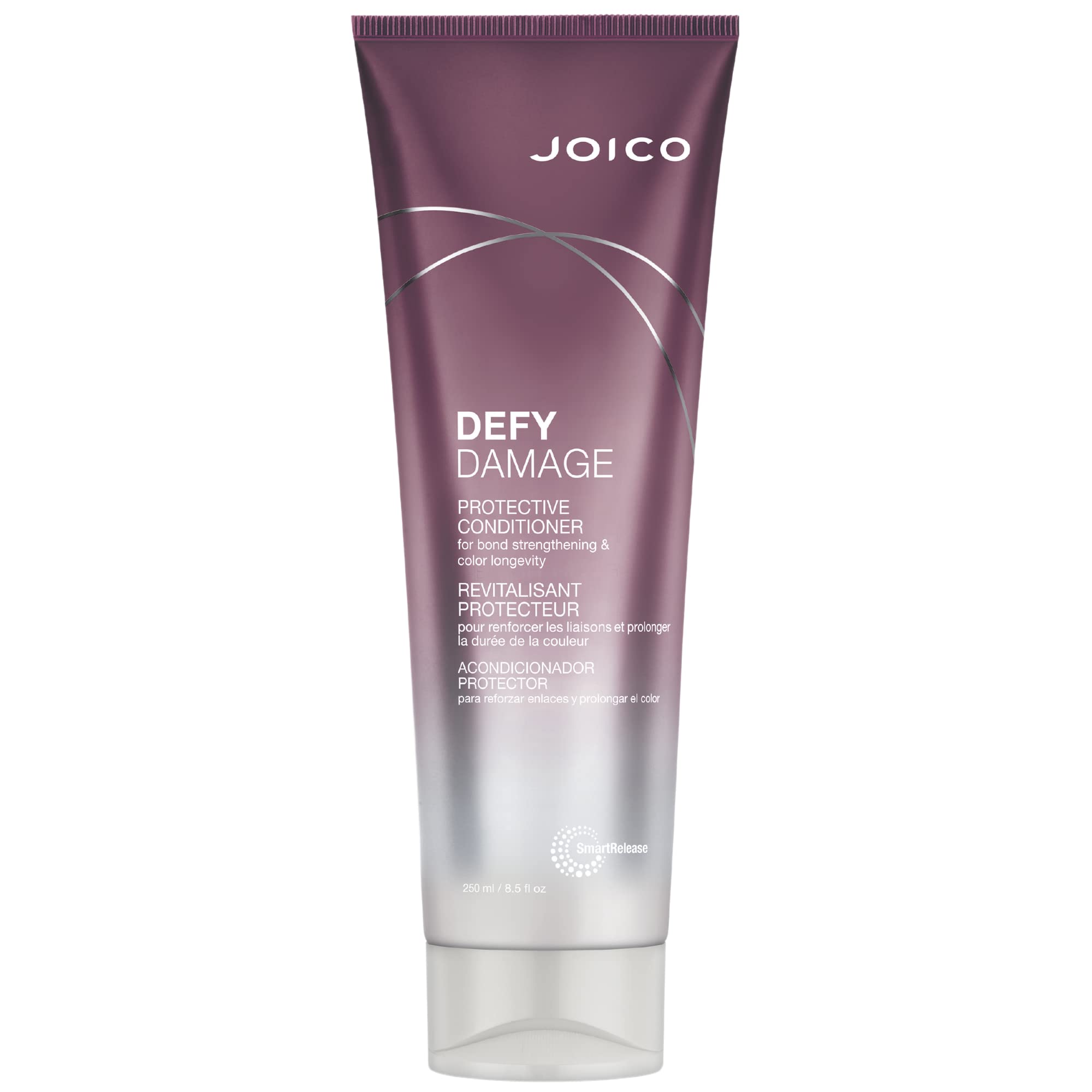 Joico front bottle showing label and size with clear product benefit