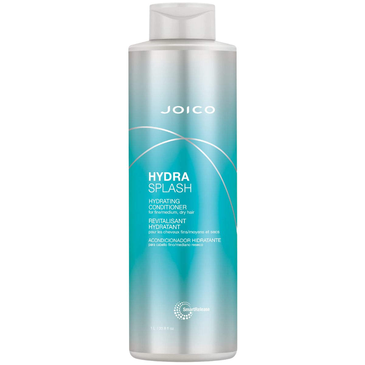 Joico HydraSplash front bottle showing label and size with lightweight hydration benefit