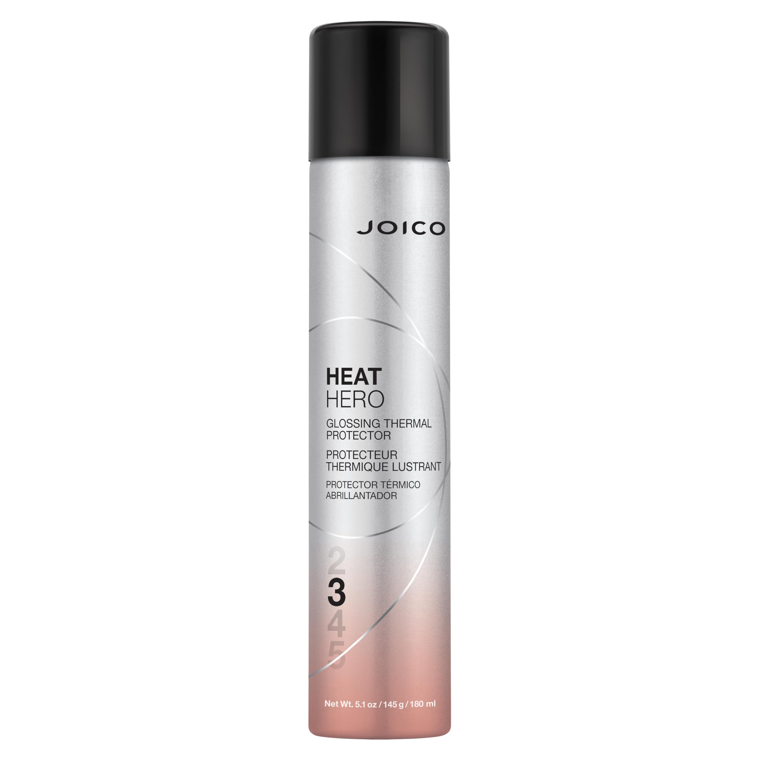Joico Heat Hero front bottle view shows sleek packaging and benefit