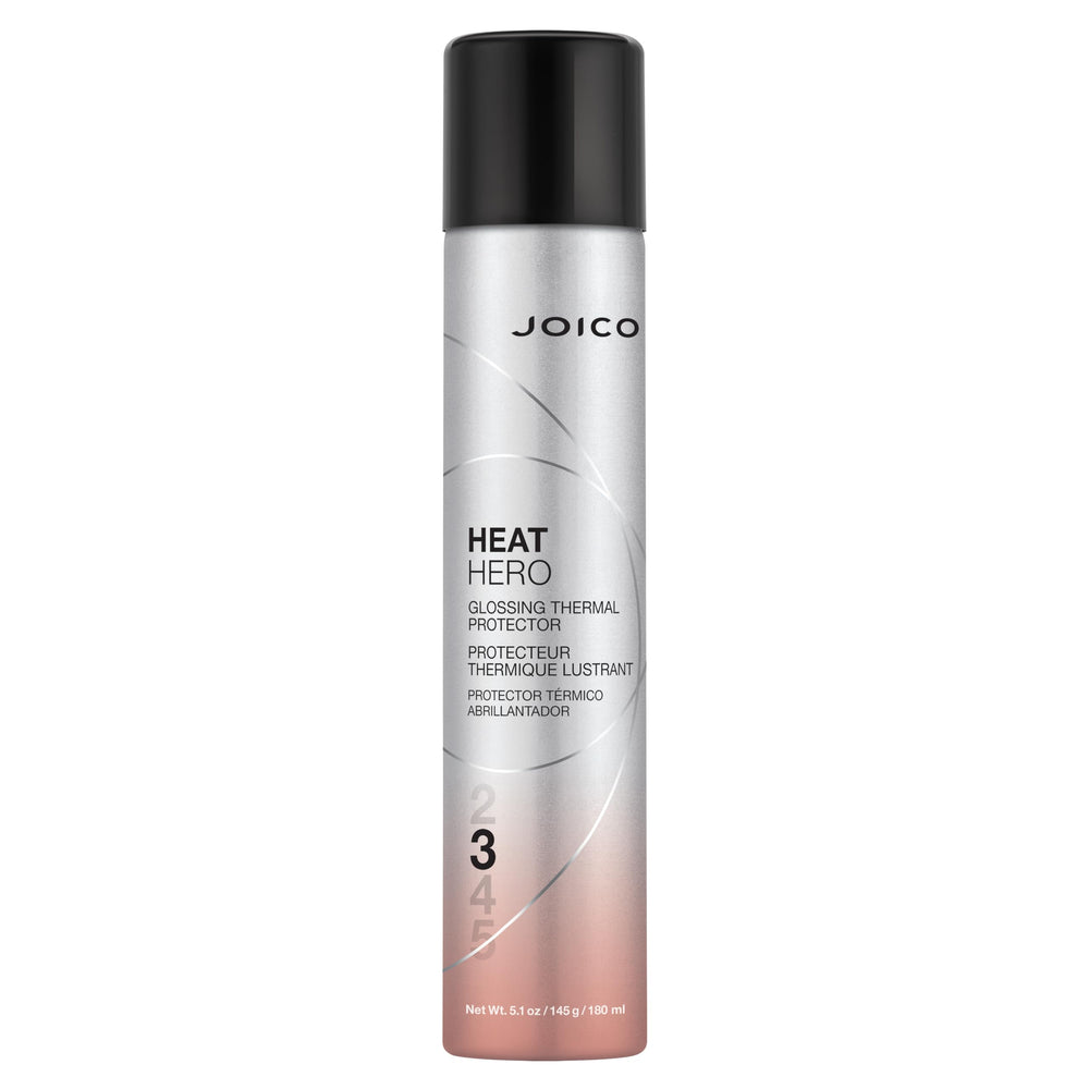 Joico Heat Hero front bottle view shows sleek packaging and benefit
