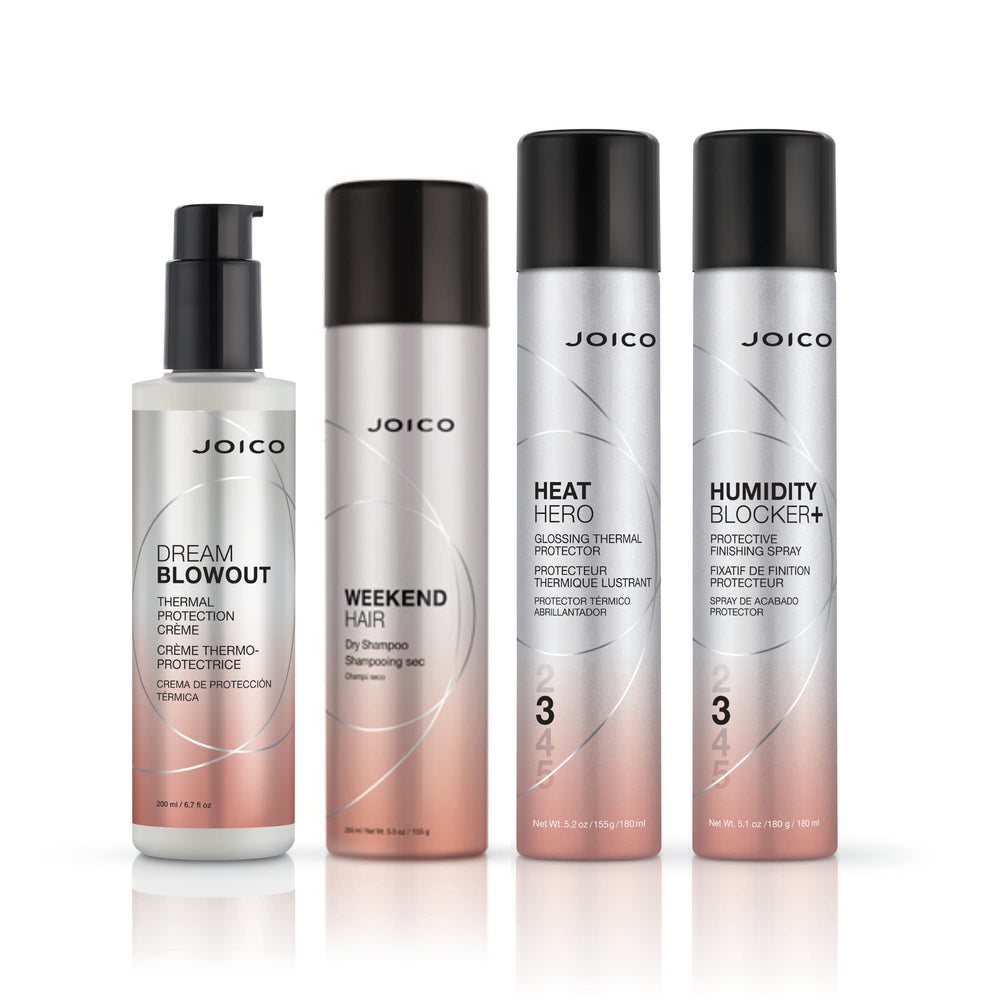 Joico Heat Hero held in hand to show 5.1 fl oz size and portability