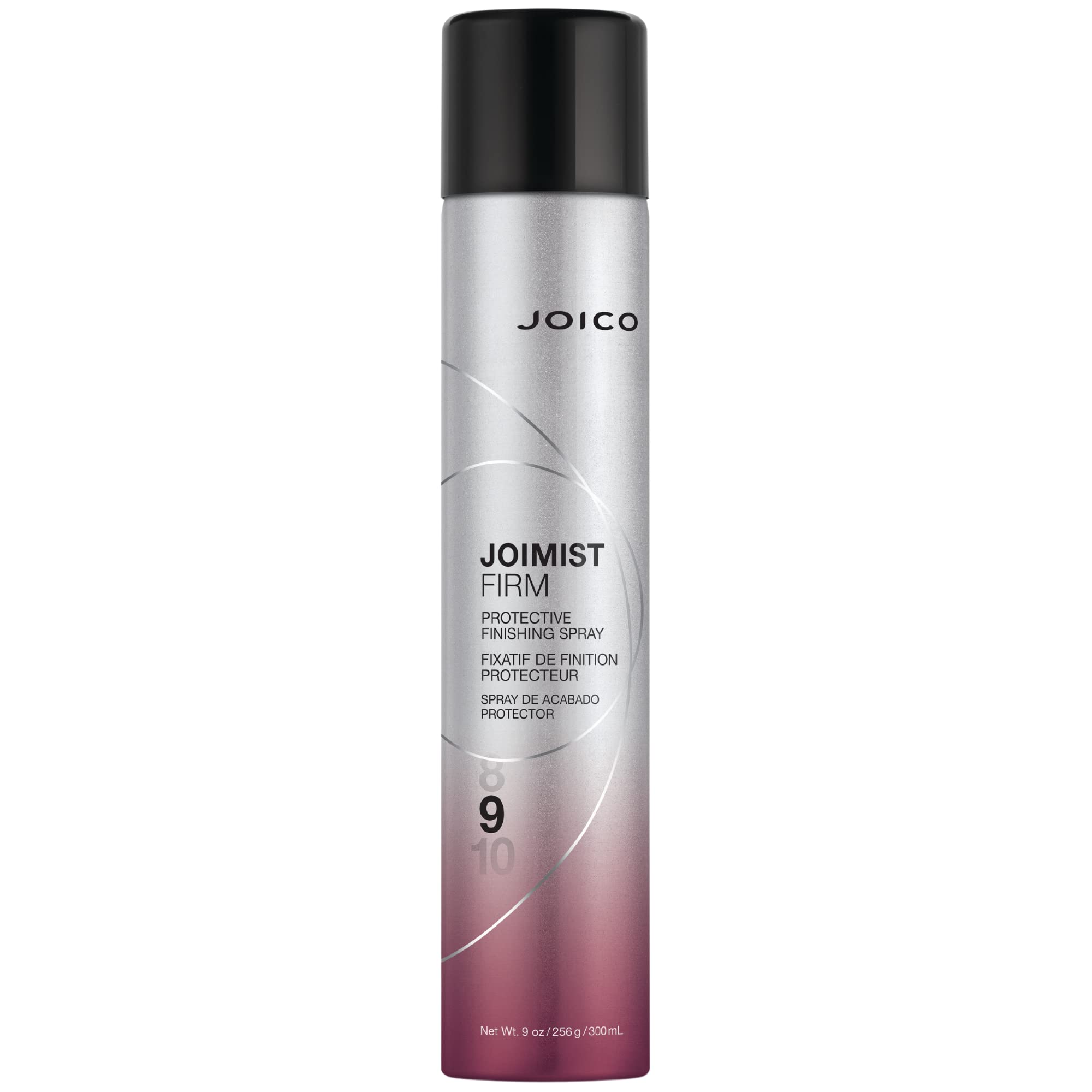 Joico JoiMist Firm front view showing packaging and size, highlighting professional hold