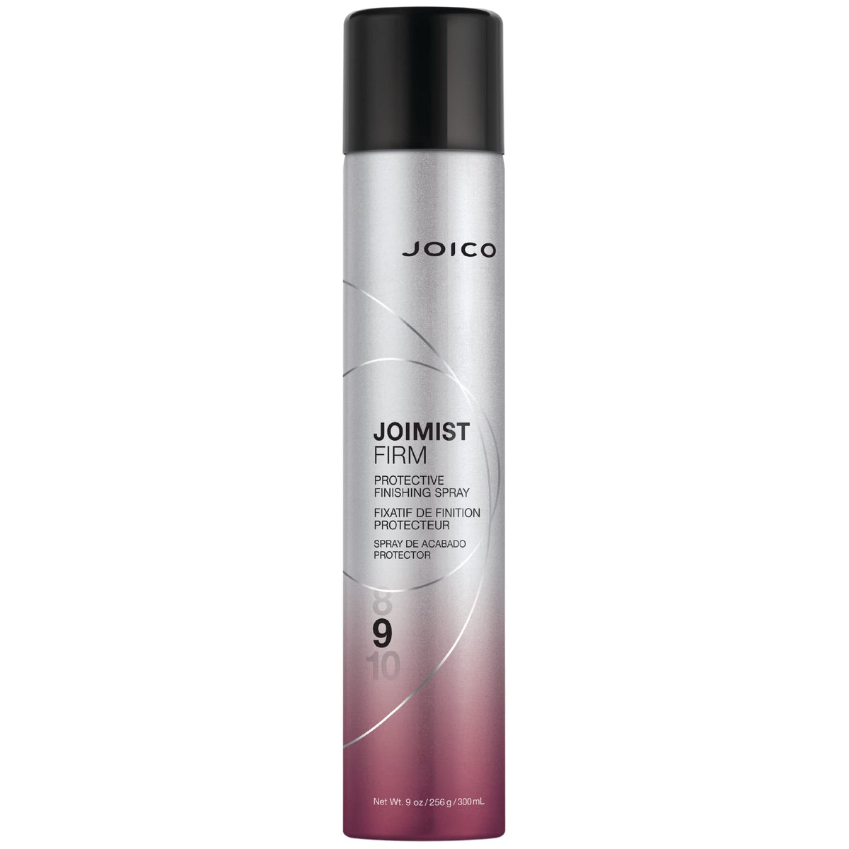 Joico JoiMist Firm front view showing packaging and size, highlighting professional hold