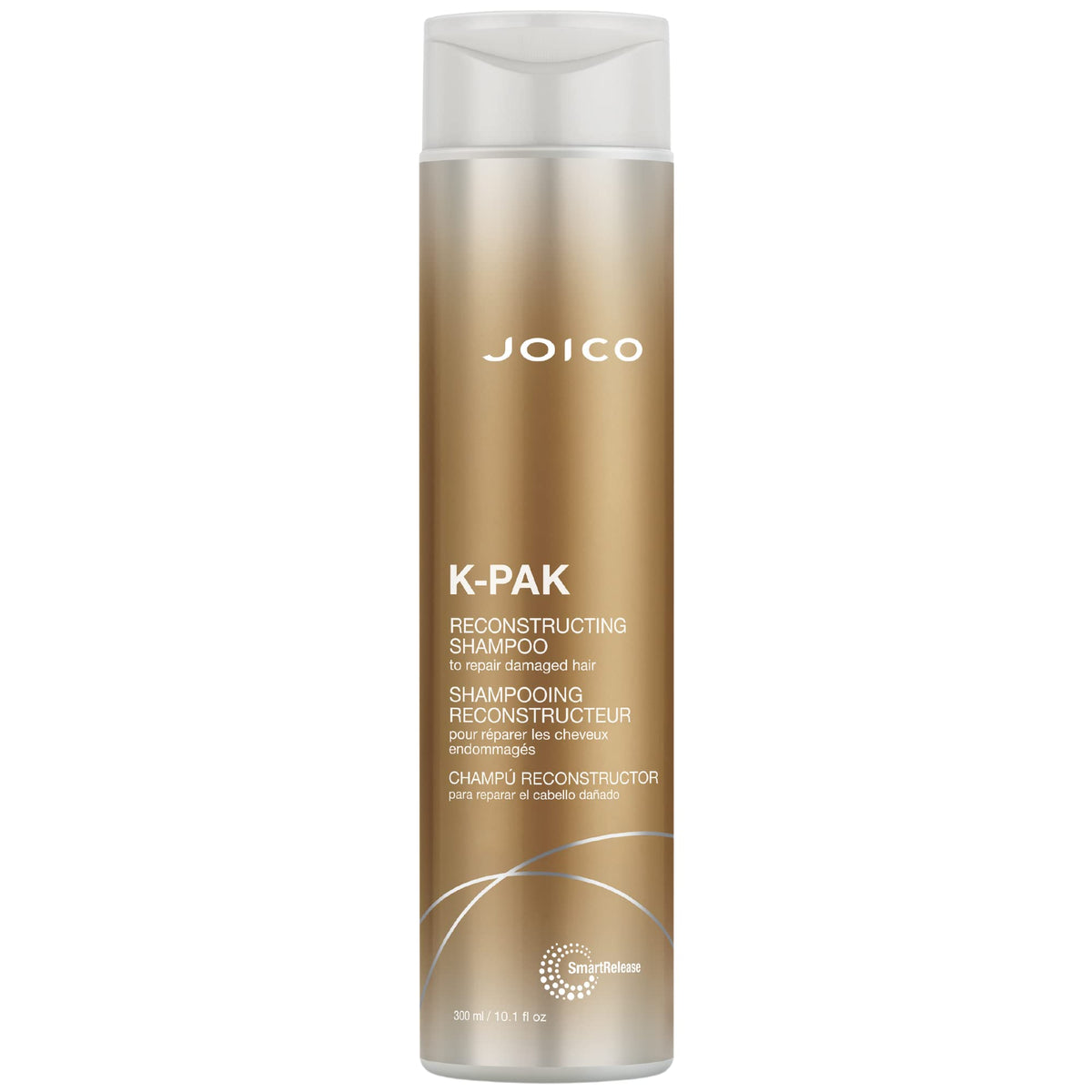 Joico K-PAK front bottle showing product label and volume benefits