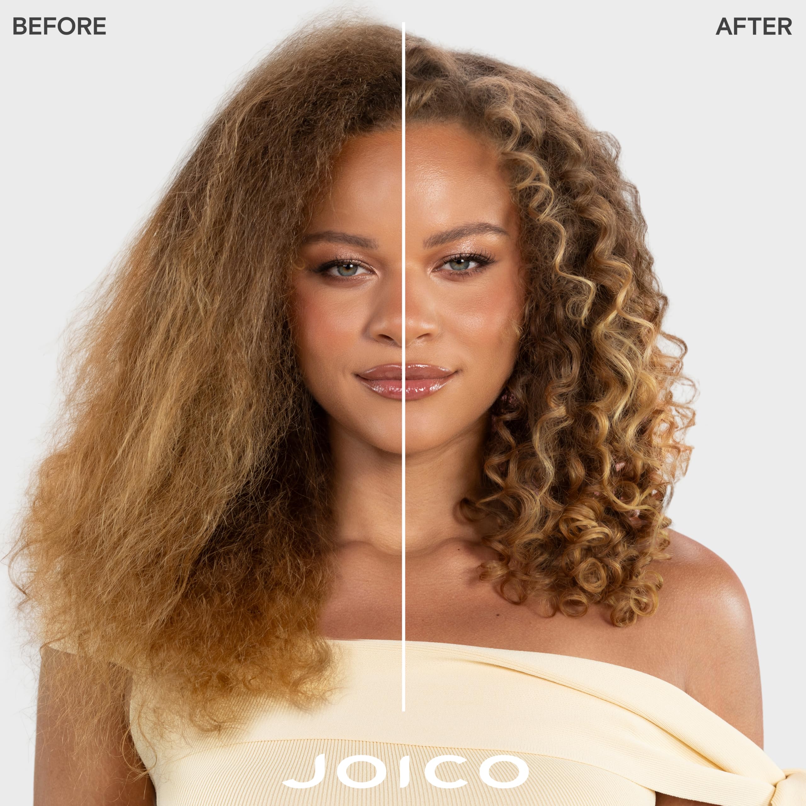 Joico K-PAK shampoo pump close-up demonstrating easy dispensing and controlled use