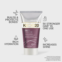 Joico KBOND20 close-up of keratin ingredient highlighting restorative strength