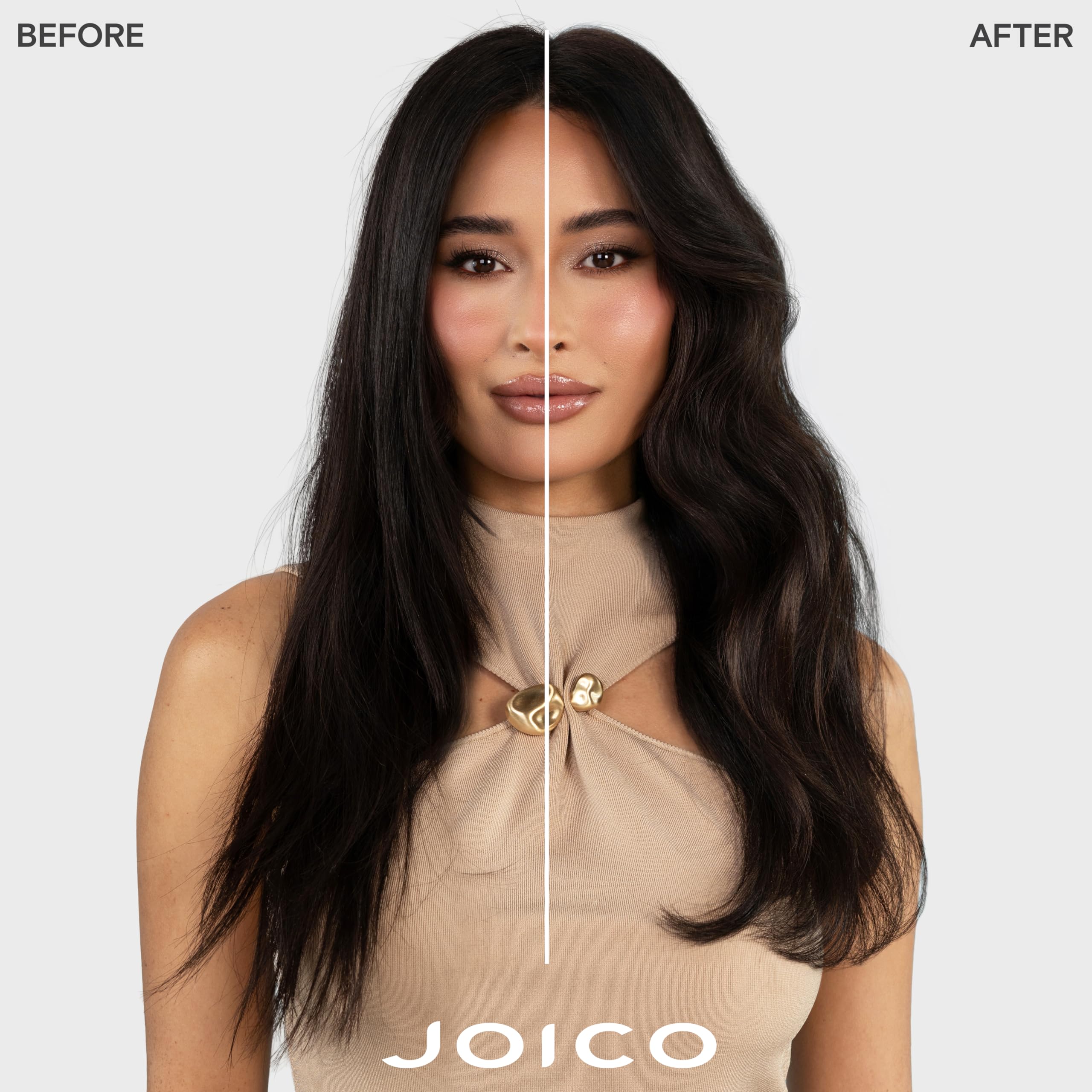 Joico pump close-up highlighting easy dispensing and large size