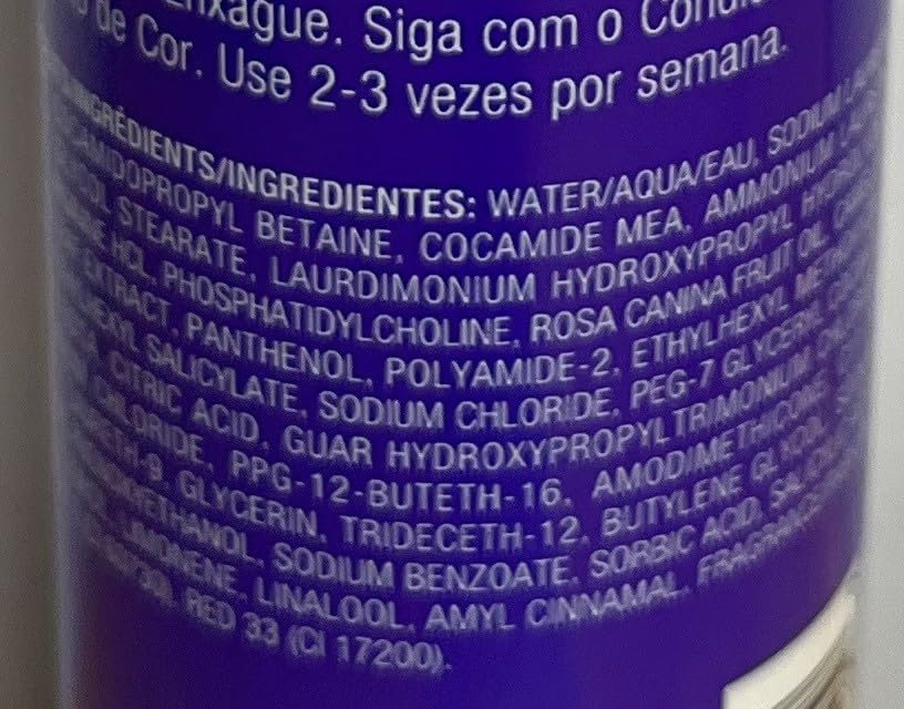 Joico bottles beside a ruler for scale, each 10.1-ounce size visible