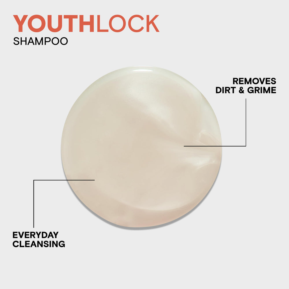 Joico shampoo in hands while rinsing offering manageable application benefit