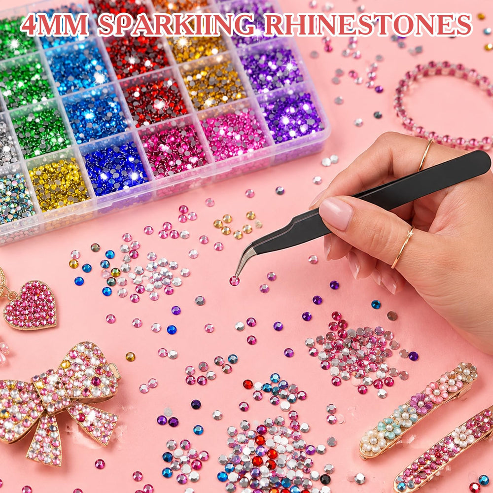 JOKERKING 4mm stone macro highlighting faceted sparkle and lightweight finish