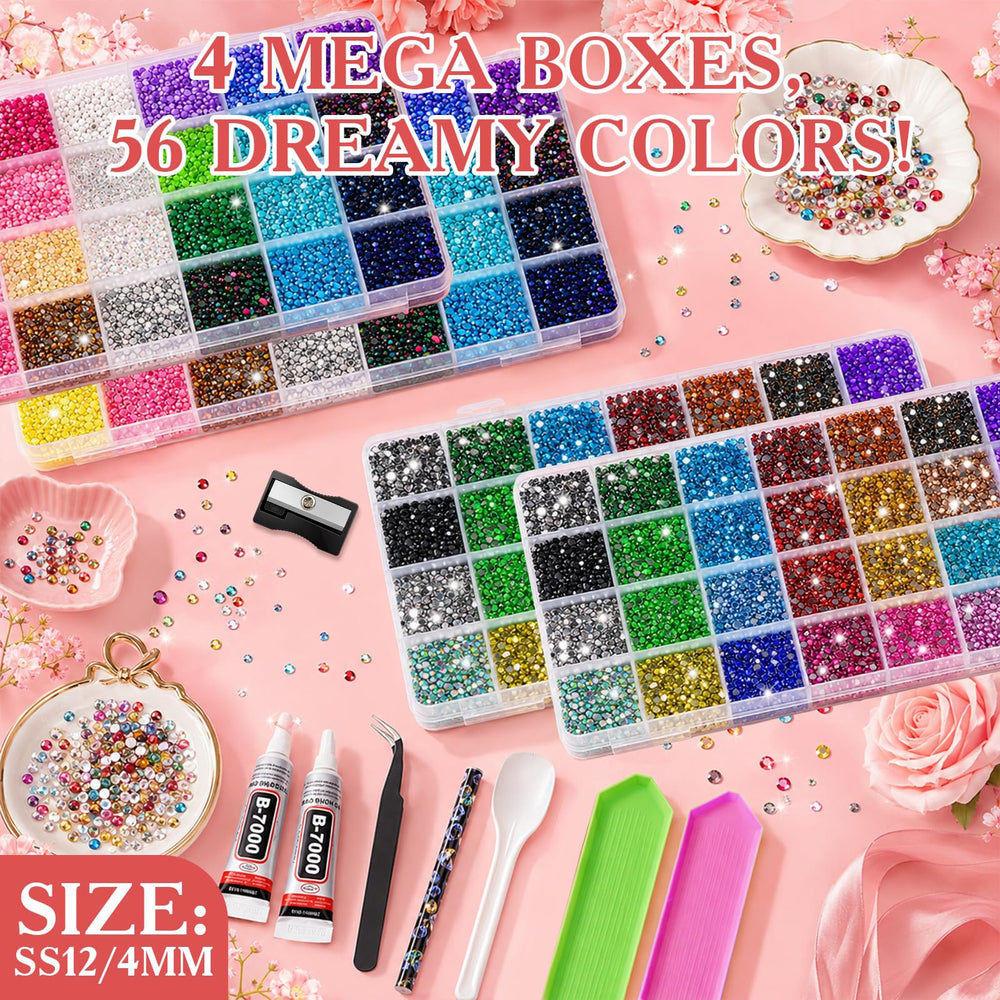 JOKERKING color grid close-up displaying 56 colors for easy selection