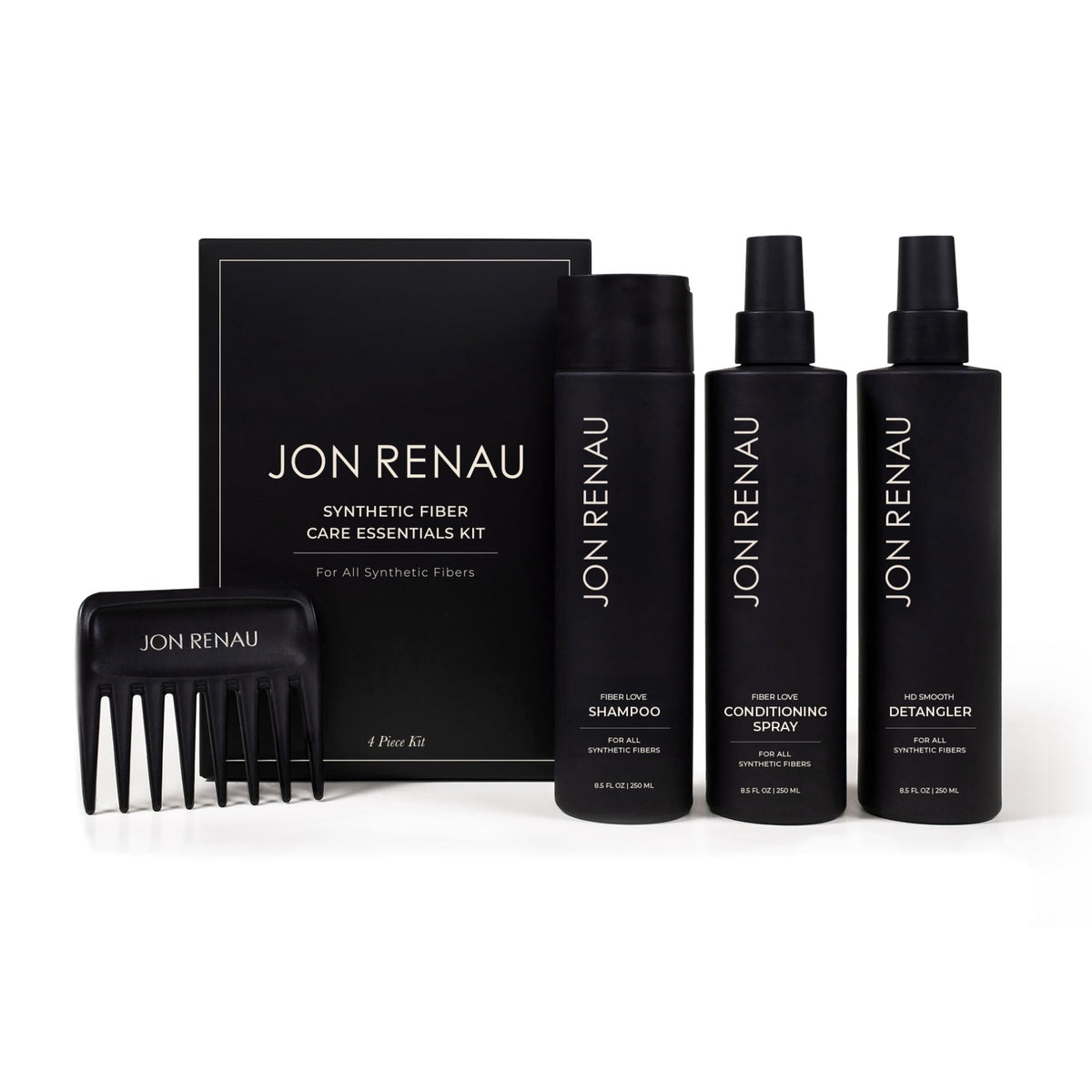 Jon Renau front packaging showing full kit and easy care benefits