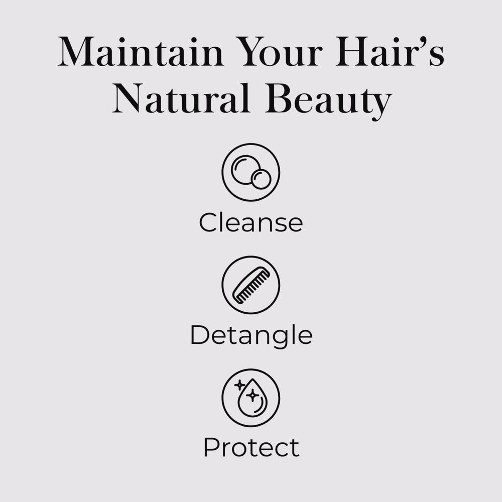 Jon Renau wide-tooth comb detail protecting fibers while detangling