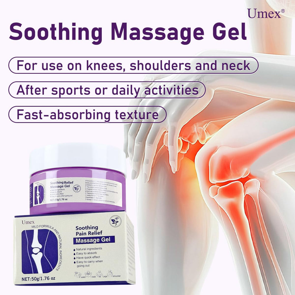 Jonider Umex applied to knee demonstrating targeted joint coverage and mobility support