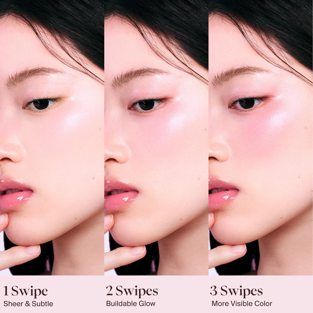 Joocyee powder on brush ready to apply benefit: seamless blending