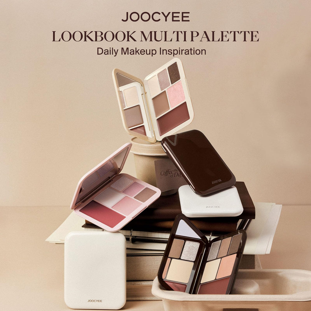 Joocyee lip shade swatch on arm displaying rich warm-brown tint for coordinated face looks