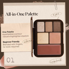 Joocyee close-up of powder texture illustrating smooth, blendable pigment for seamless finish