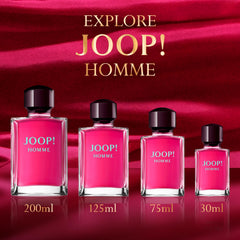 Joop! splash texture close-up showing fast-drying liquid and cooling finish