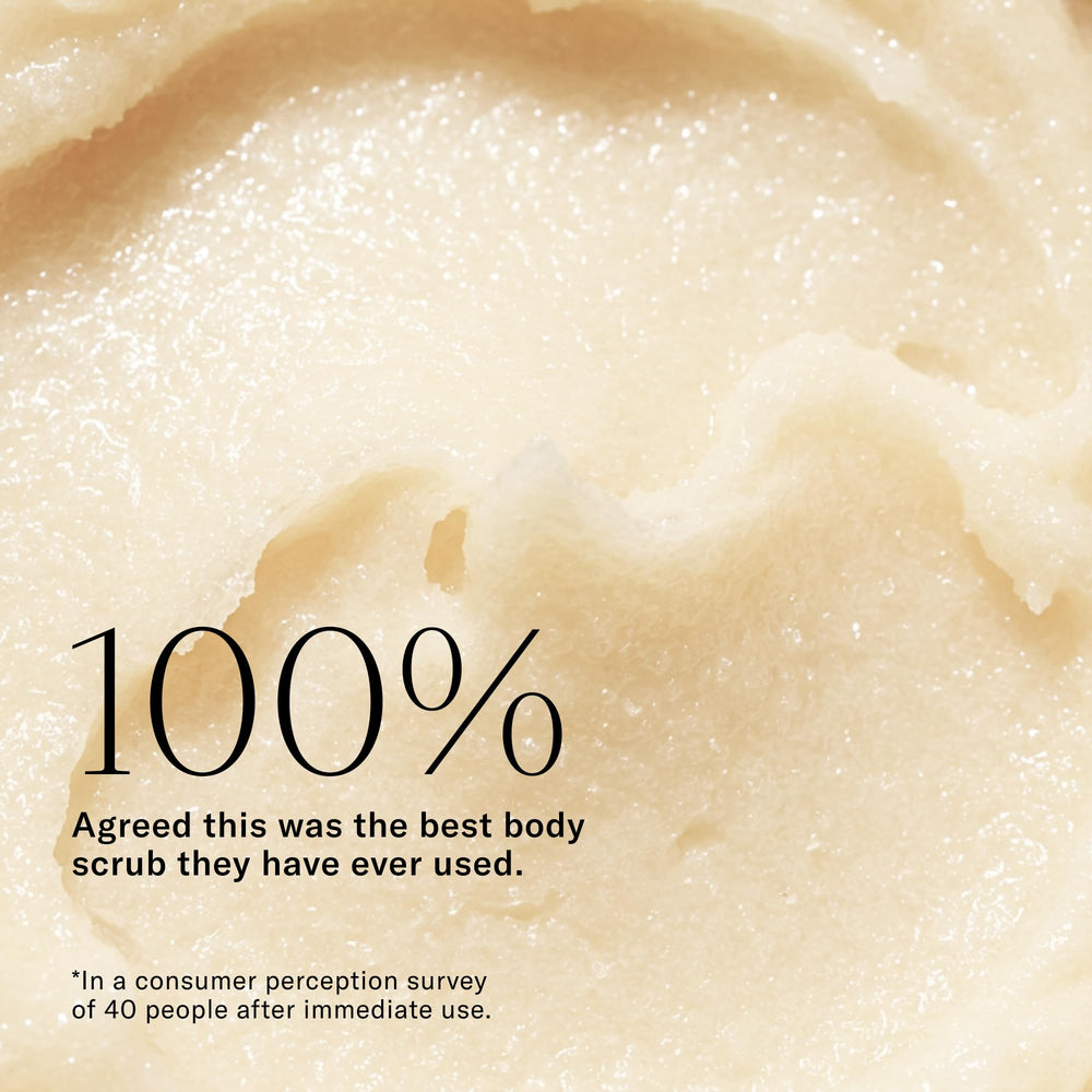 Josie Maran applied to hand demonstrating easy massage and quick absorption