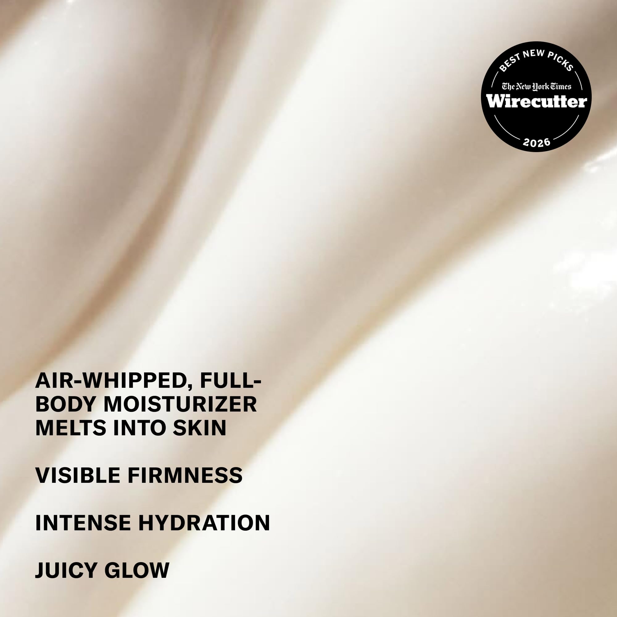 Josie Maran whipped texture close-up demonstrating lightweight spreadability
