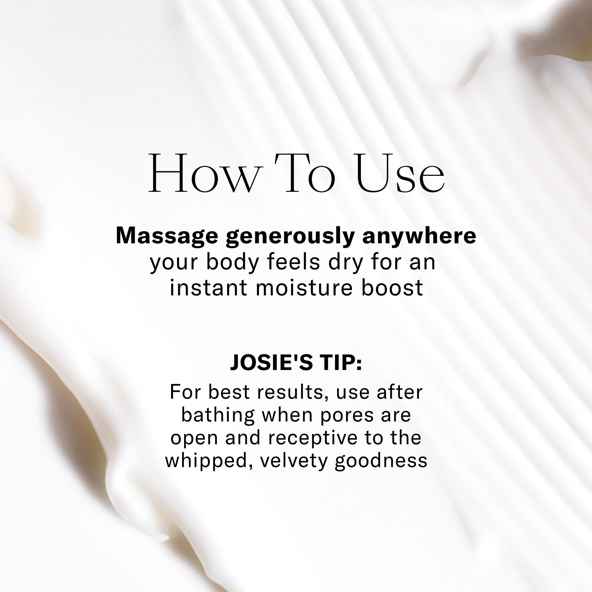 Josie Maran Vanilla Fig gift set styled in lifestyle scene for an indulgent self-care moment