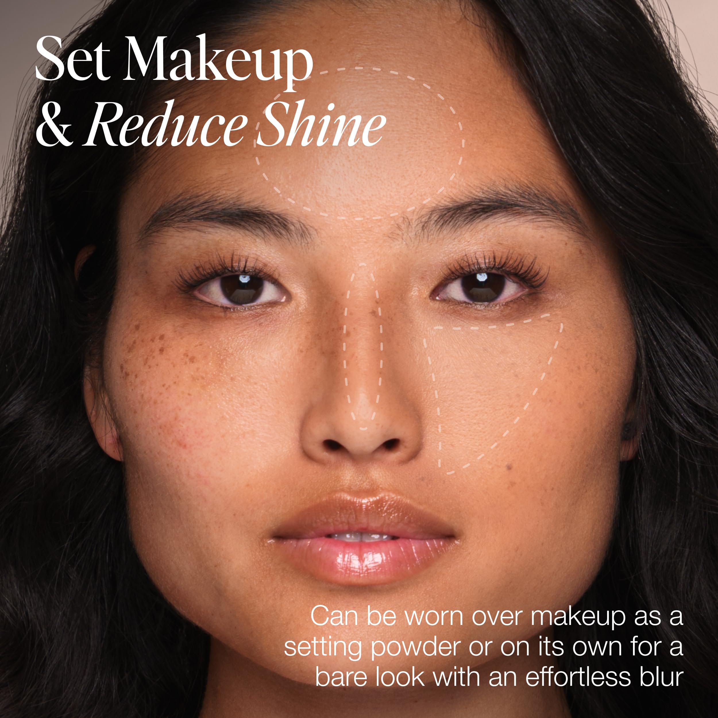 Jouer powder texture close-up revealing micro-milled finish for seamless blurring
