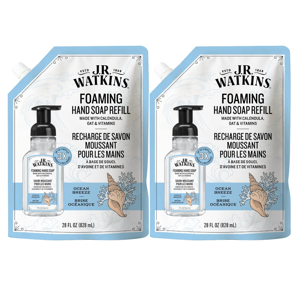 J.R. Watkins front packaging showing ocean refill and eco benefit