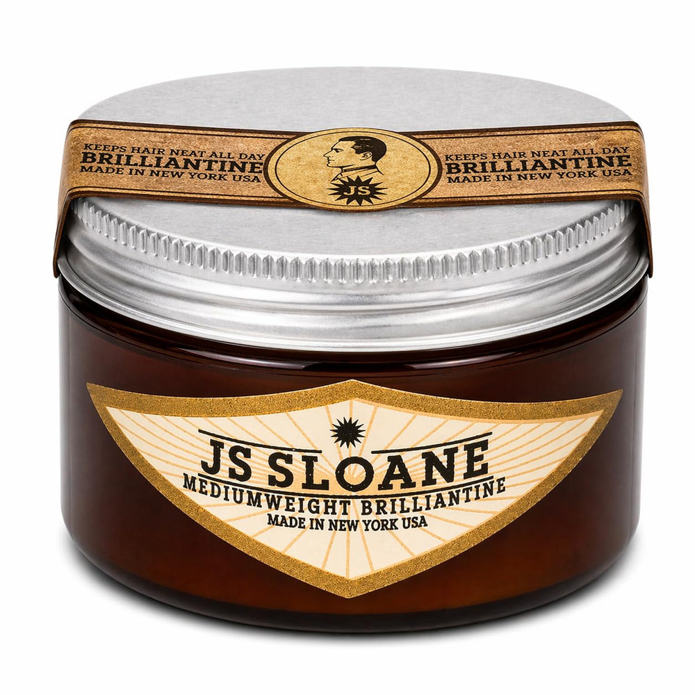 JS Sloane front jar showing packaging and clear product benefit