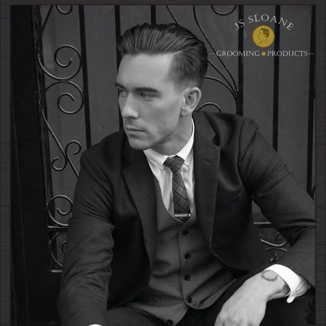 JS Sloane in barbershop scene illustrating professional finish and styling confidence
