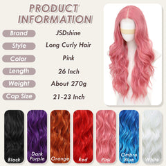 JSDshine wavy fiber detail highlighting soft heat-resistant texture