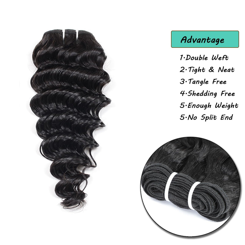 JTdebade hair in stylist hands demonstrating easy styling and versatility