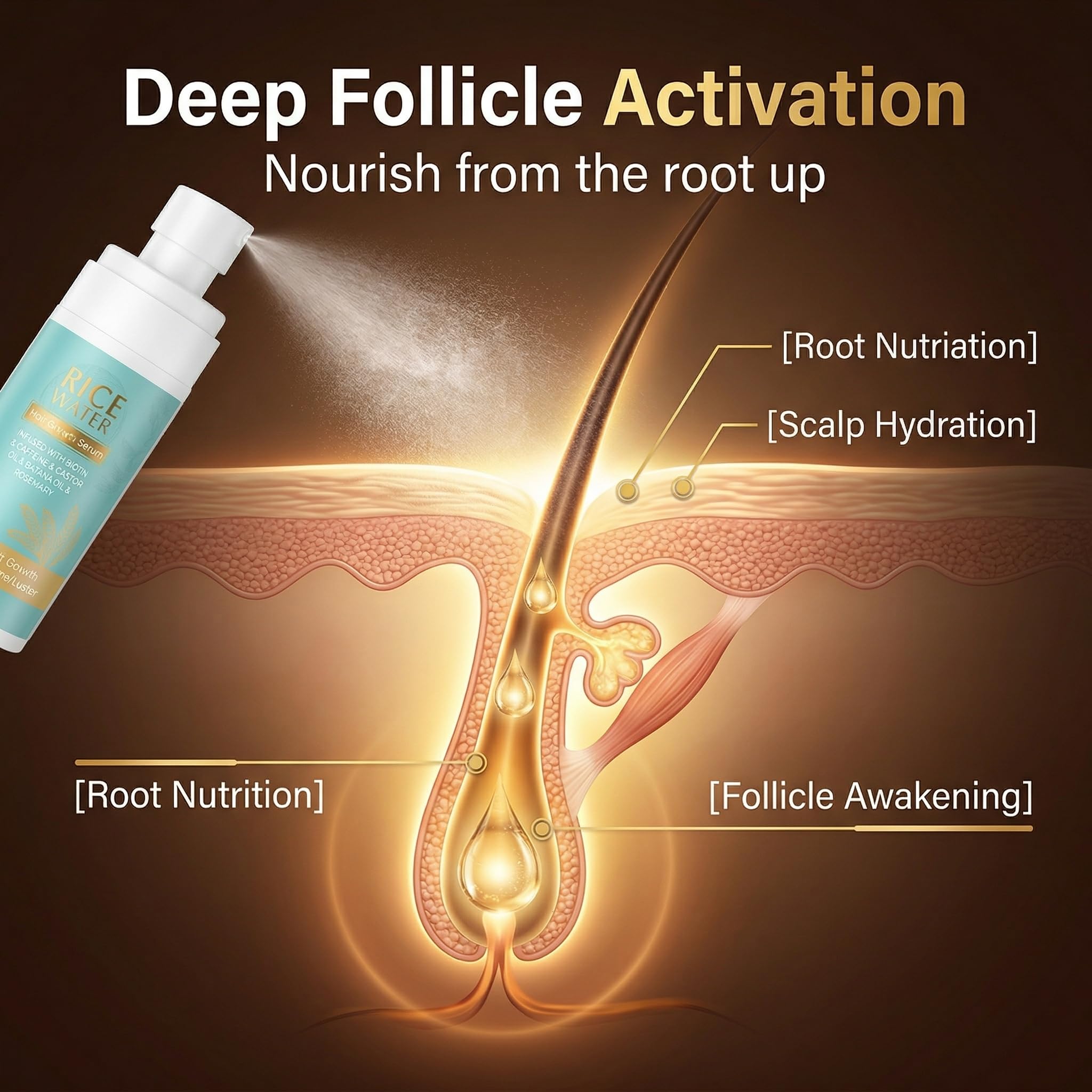 JTZDHFA texture on hand demonstrating lightweight absorption and shine