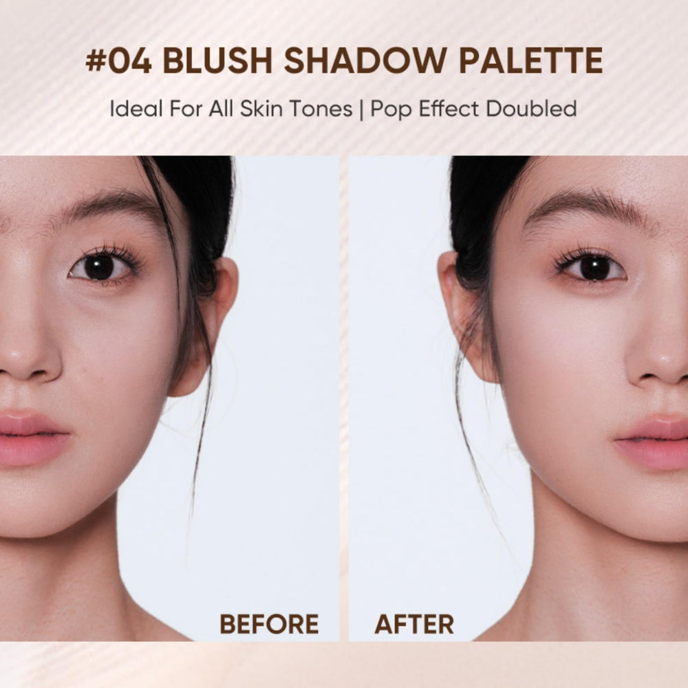 JUDYDOLL palette held in hand to show size and portability benefit