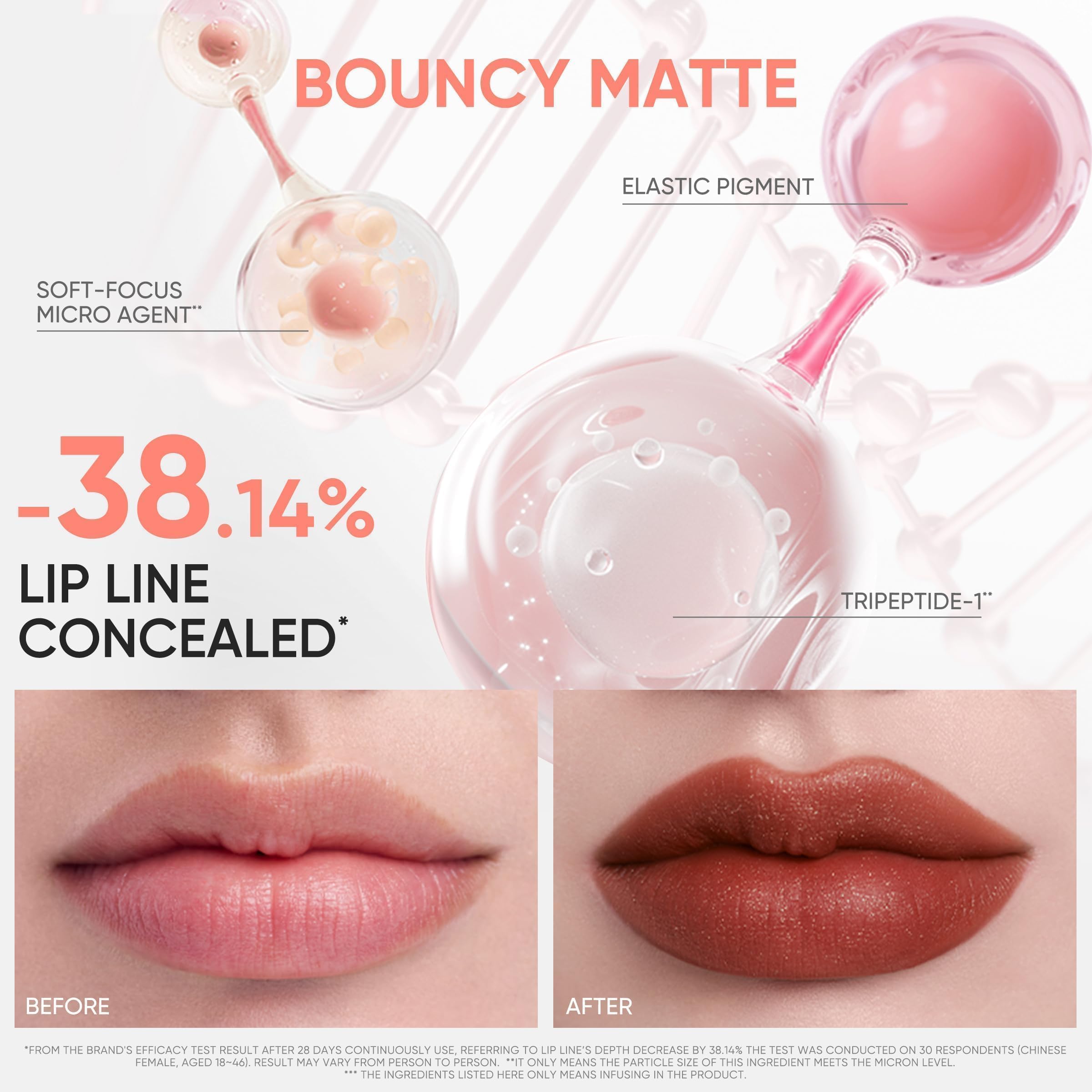JUDYDOLL lipstick worn by model demonstrating bold color and confidence boost
