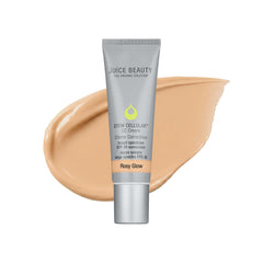 Juice Beauty front packaging showing Rosy Glow shade and benefits