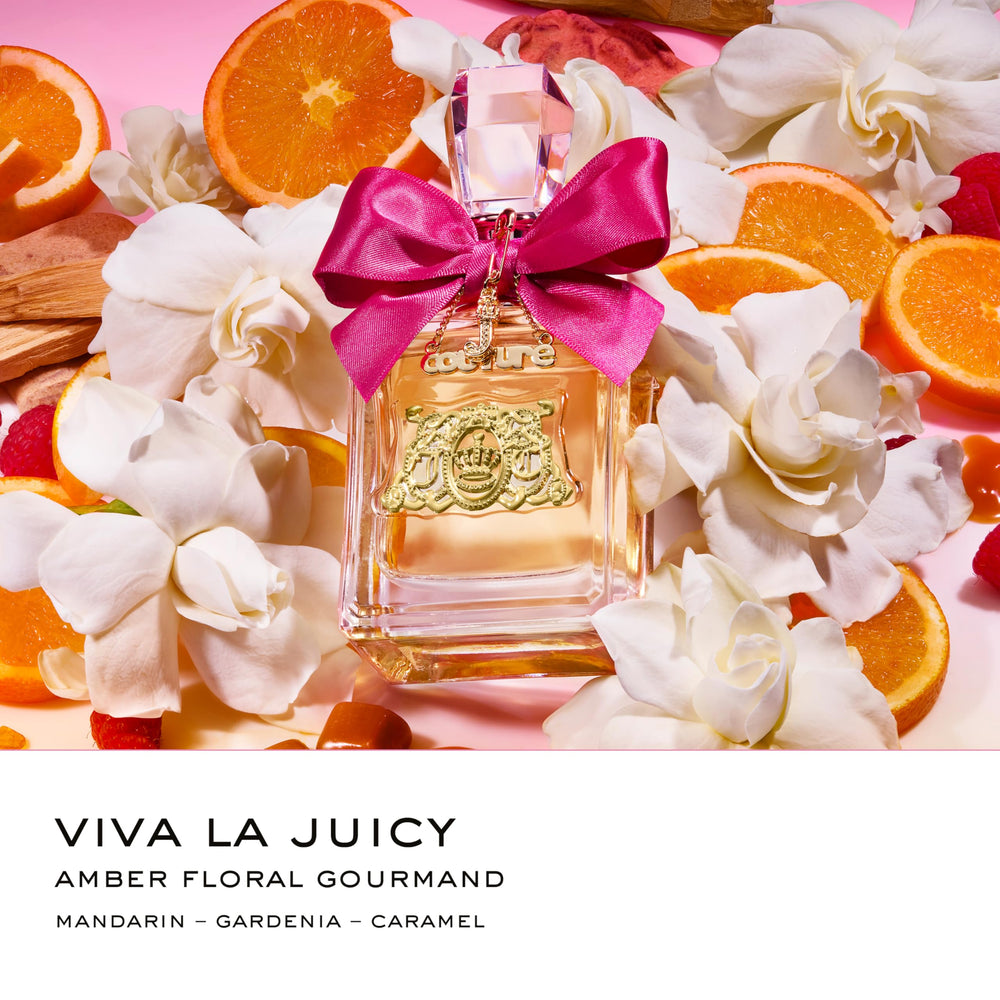 Juicy Couture Viva La Juicy atomizer close-up illustrating precise spray for controlled application