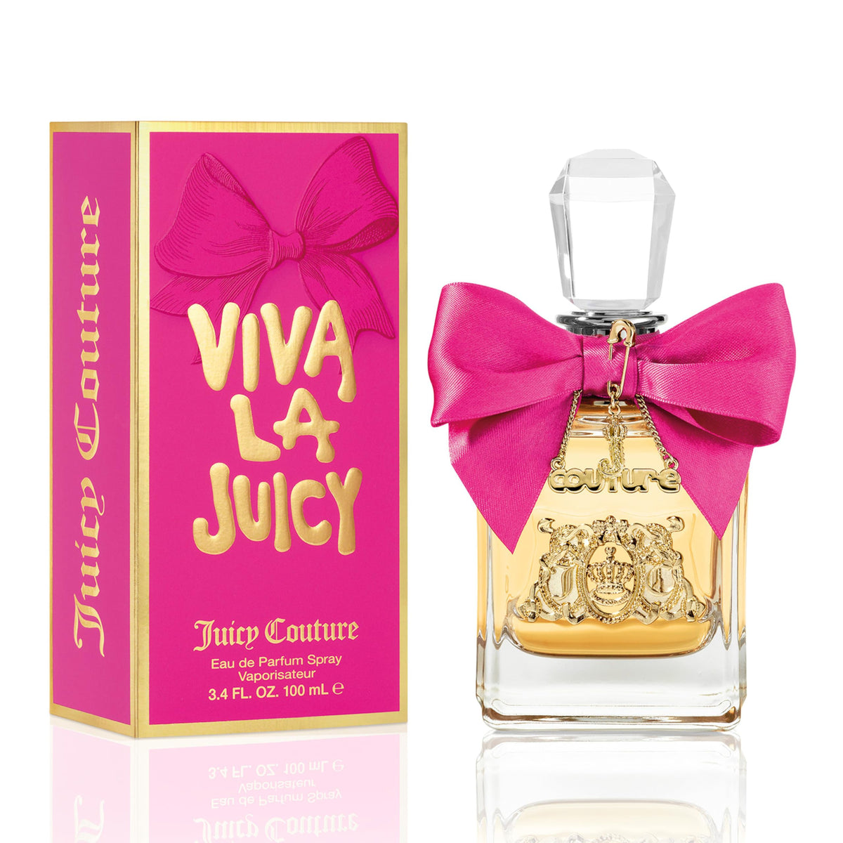 Juicy Couture Viva La Juicy front bottle showing glamorous design and gift-ready appeal