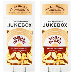 JUKEBOX front packaging two-pack showing product and scent benefits