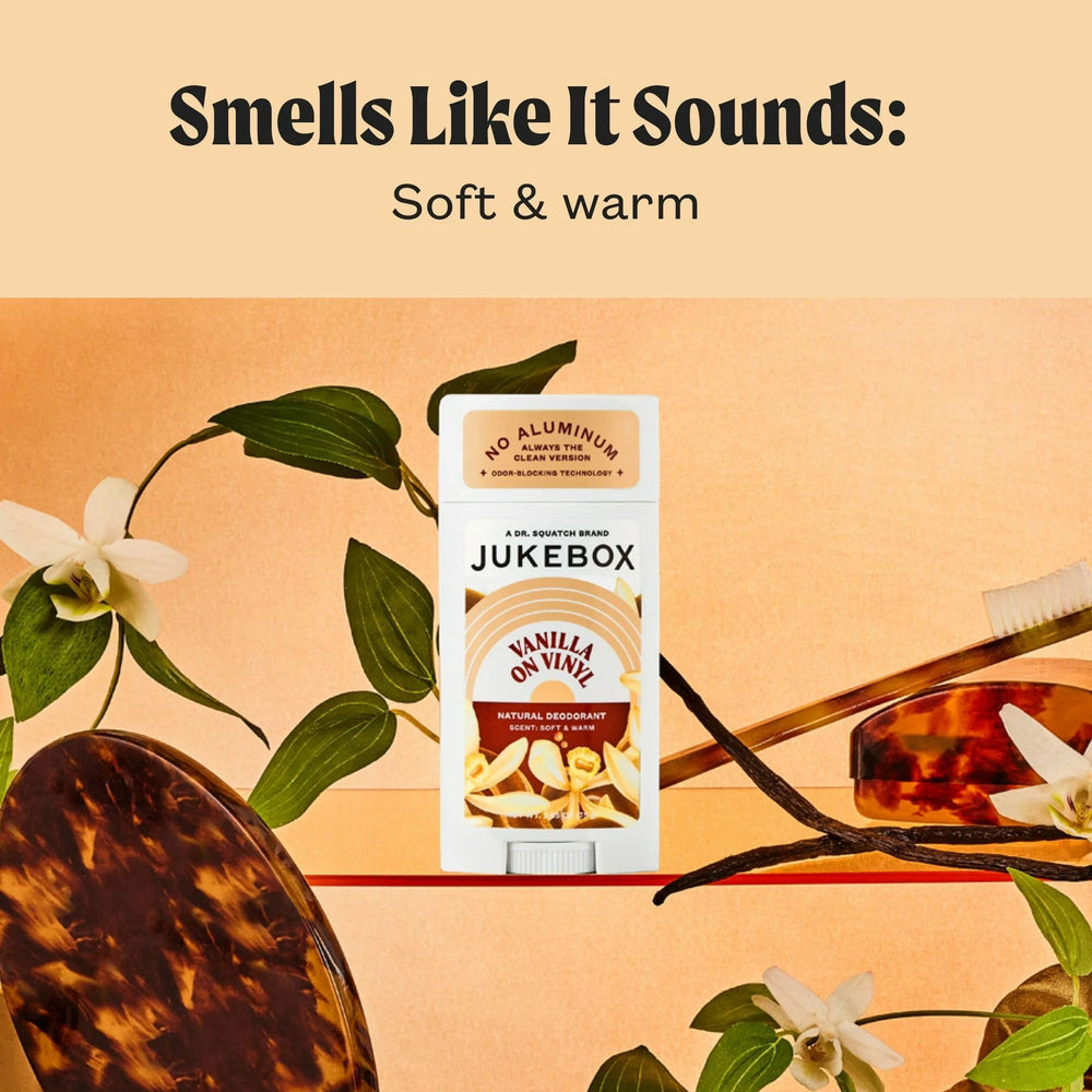 JUKEBOX label close-up showing ingredient transparency and clean formula