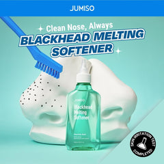 JUMISO melting softener bottle drip cap close-up for precise application and mess-free use