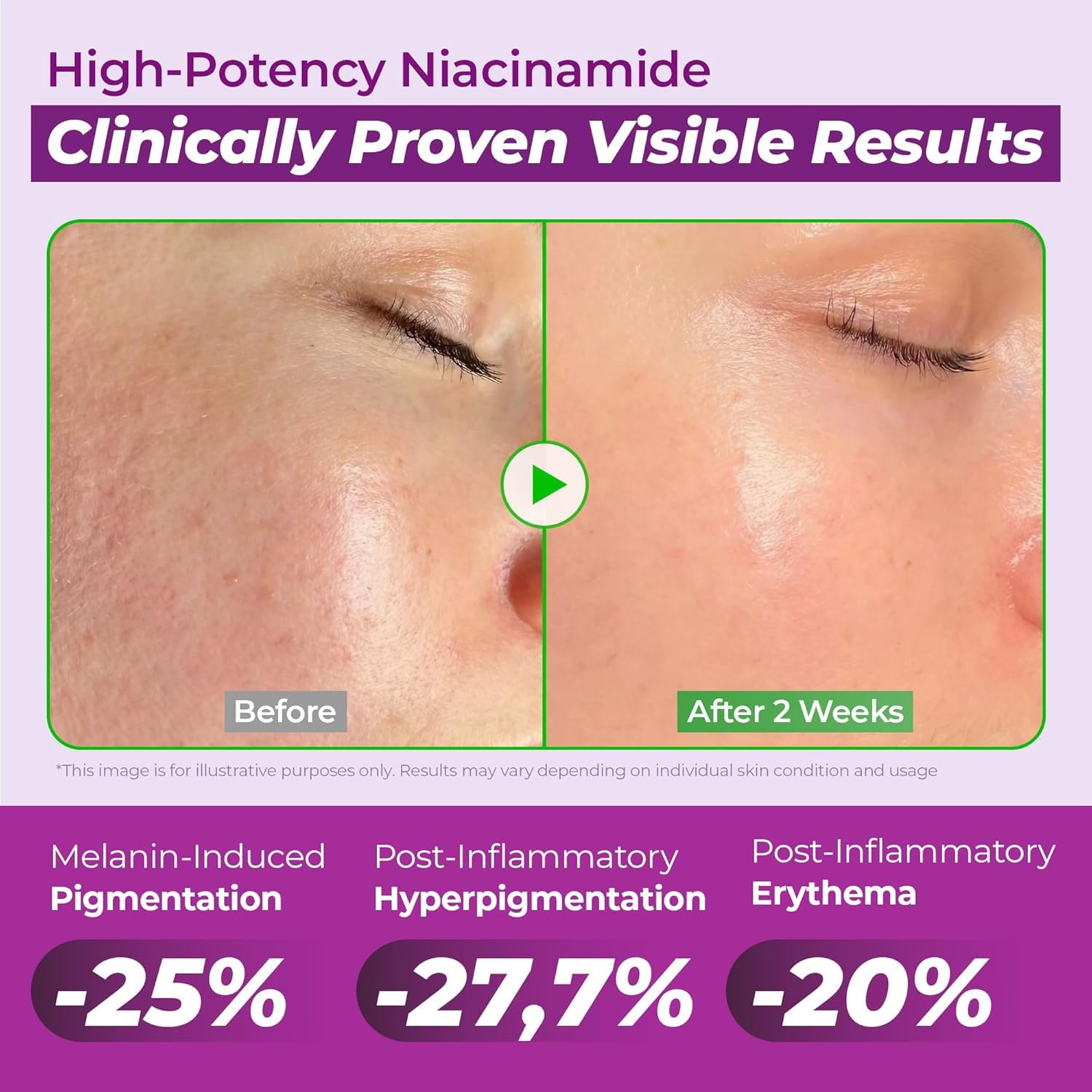 JUMISO absorbed gel on skin close shot, illustrates non-sticky glass-skin finish