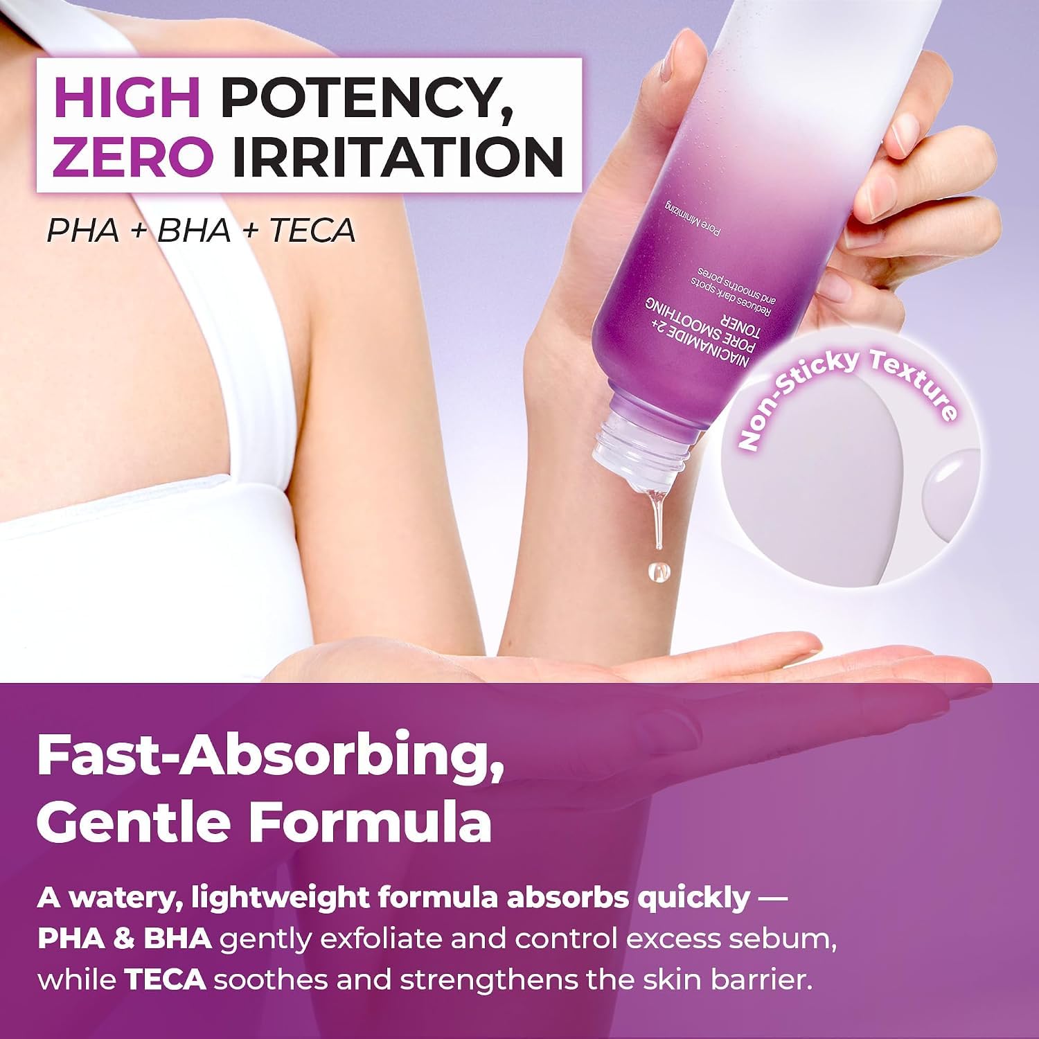 JUMISO toner scale comparison with 205ml bottle to show full-size value