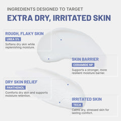 JUMISO cream being applied to hand to show fast absorption and softness