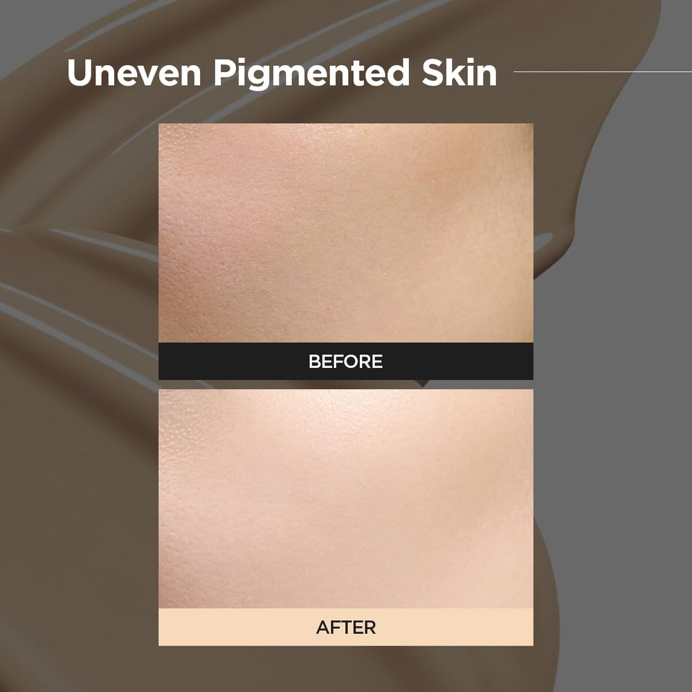 JUNG SAEM MOOL compact next to coin demonstrates size and travel-friendly benefit