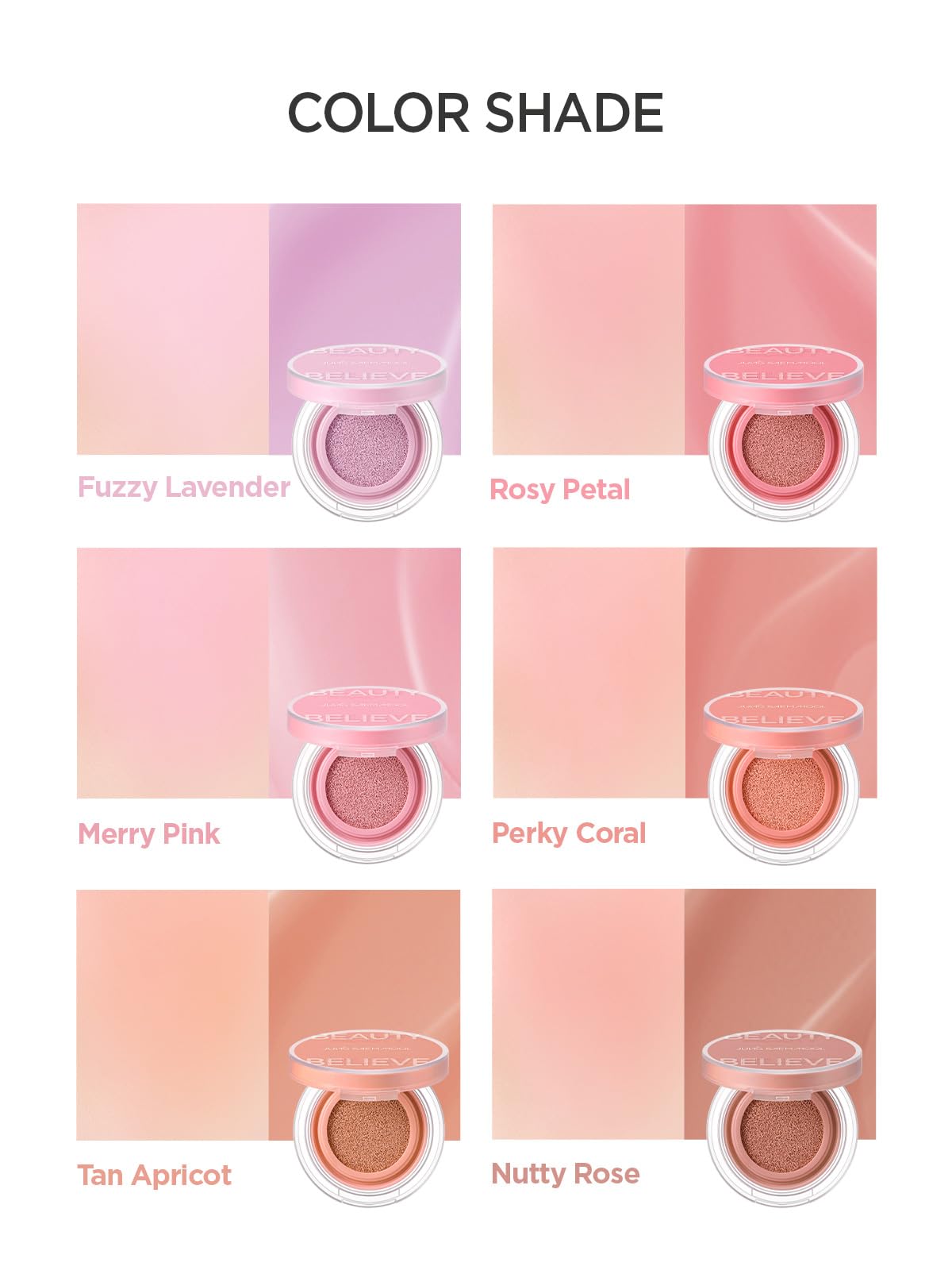 JUNG SAEM MOOL rubycell puff detail ensuring precise, blendable coverage