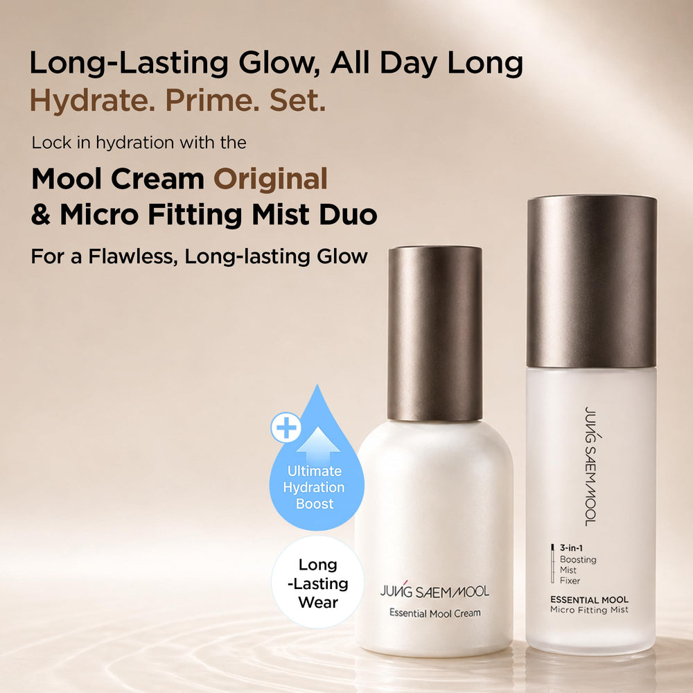 JUNG SAEM MOOL cream on hand demonstrating easy application and hydration