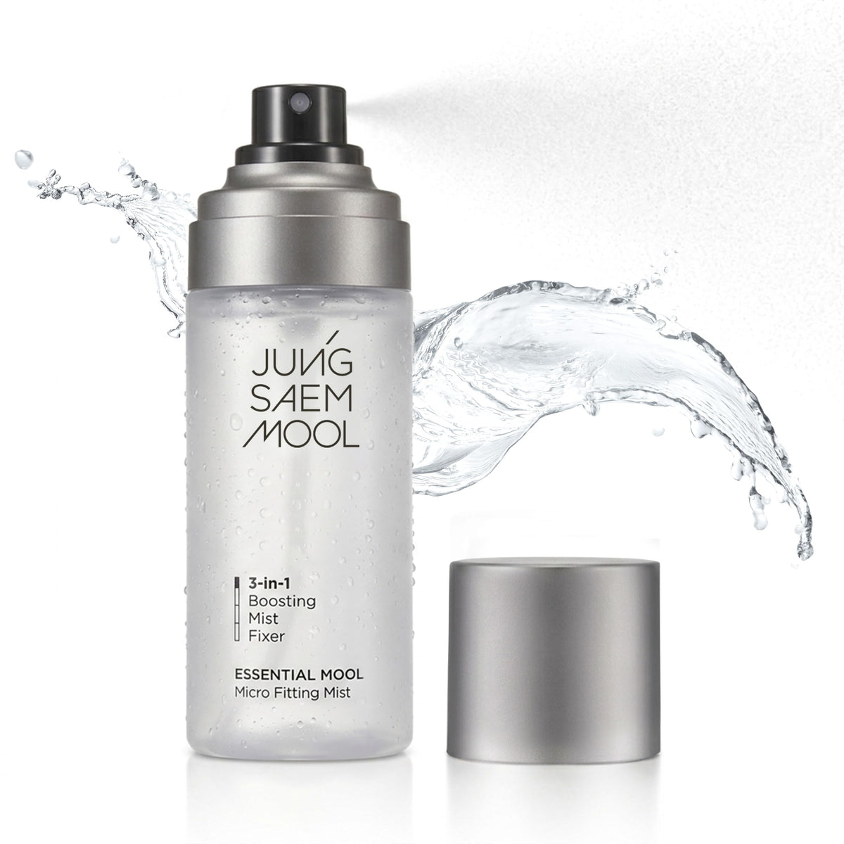 JUNG SAEM MOOL front bottle view showing sleek packaging and travel size benefit