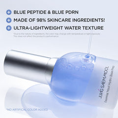 JUNG SAEM MOOL primer spread on hand demonstrating lightweight feel