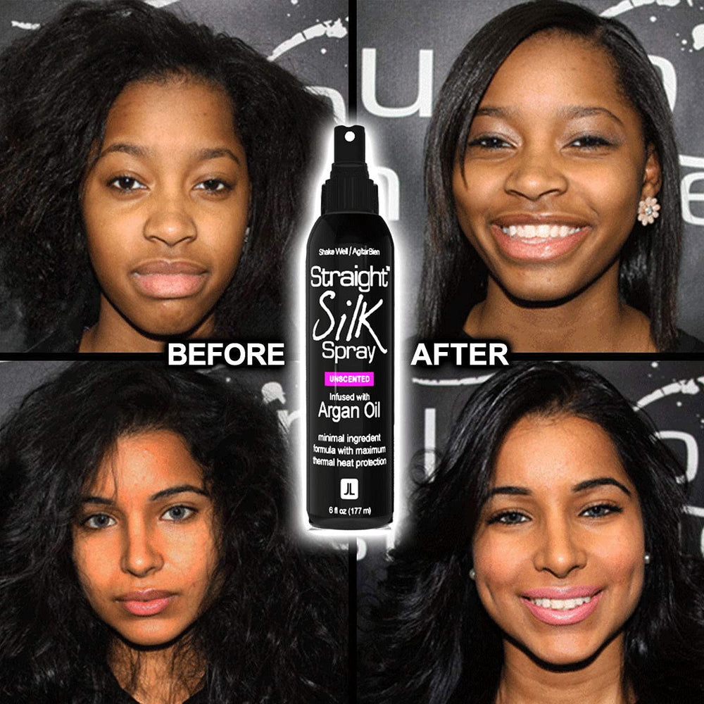 JuniorLabs in-salon styling scene showing fast straightening efficiency