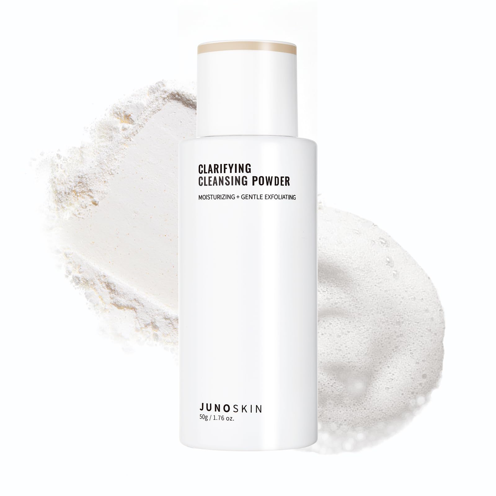 JUNO & Co. front packaging showing clean powder-to-foam benefits